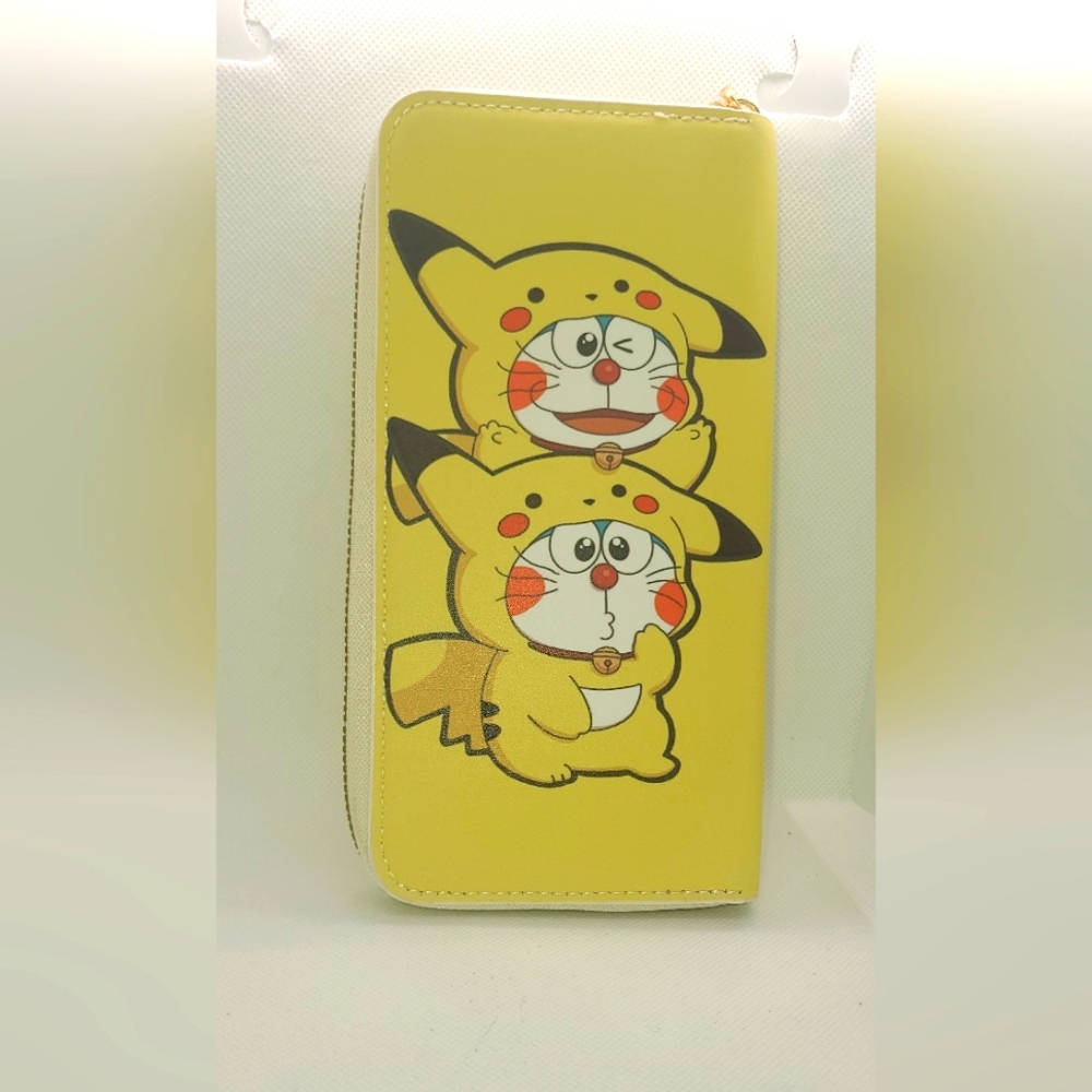 Pokemon meow dressed as pickachu wallet
